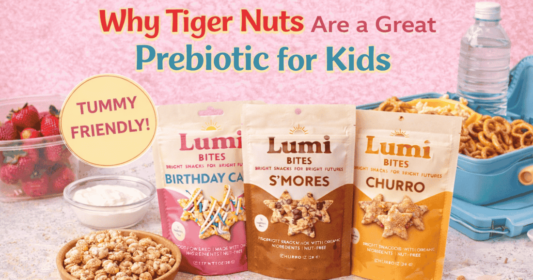 Why tiger nuts are a kid-friendly prebiotic — plus snack ideas that support digestion without added sugar.